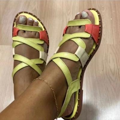 Sommerschuhe Damen 2022 Mode Sandalen Damen Lässige Ballerinas Strandschuhe