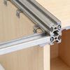 10lots Aluminum Alloys Shelf Supports Compatibility with 202 3030 4040 Profiles Light Weight and Strong Corner Fitting