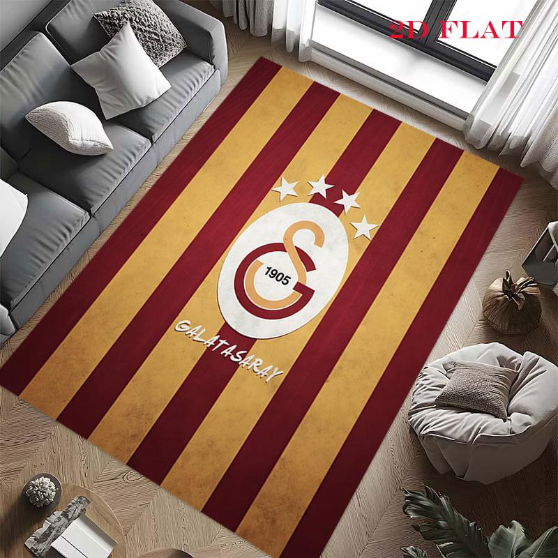 Galatasaray Blut Teppich für Wohnzimmer Schlafzimmer Zuhause Sofa Dekoration, Kinder Spiel rutschfeste Bodenmatte