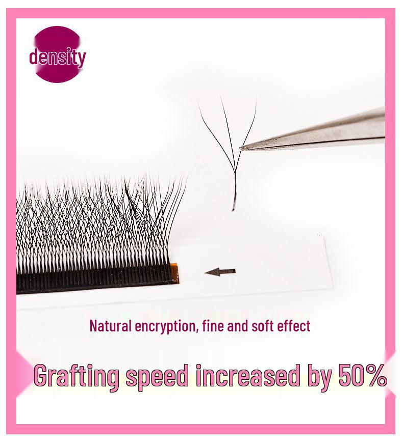 

Y-Type Dense 0.03YY False Eyelashes - Love Weaving Net Planting Style