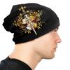 Templer Ritter Kreuz Schild Skullies Beanies Hut Unisex Motorhaube Winter Warme Strickmützen Outdoor Ski Mittelalterliche Schwert Beanie Cap