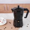Black Coffee Maker Moka Pot Aluminum Cafe Brewing Tools Percolator Espresso Coffee Maker Home