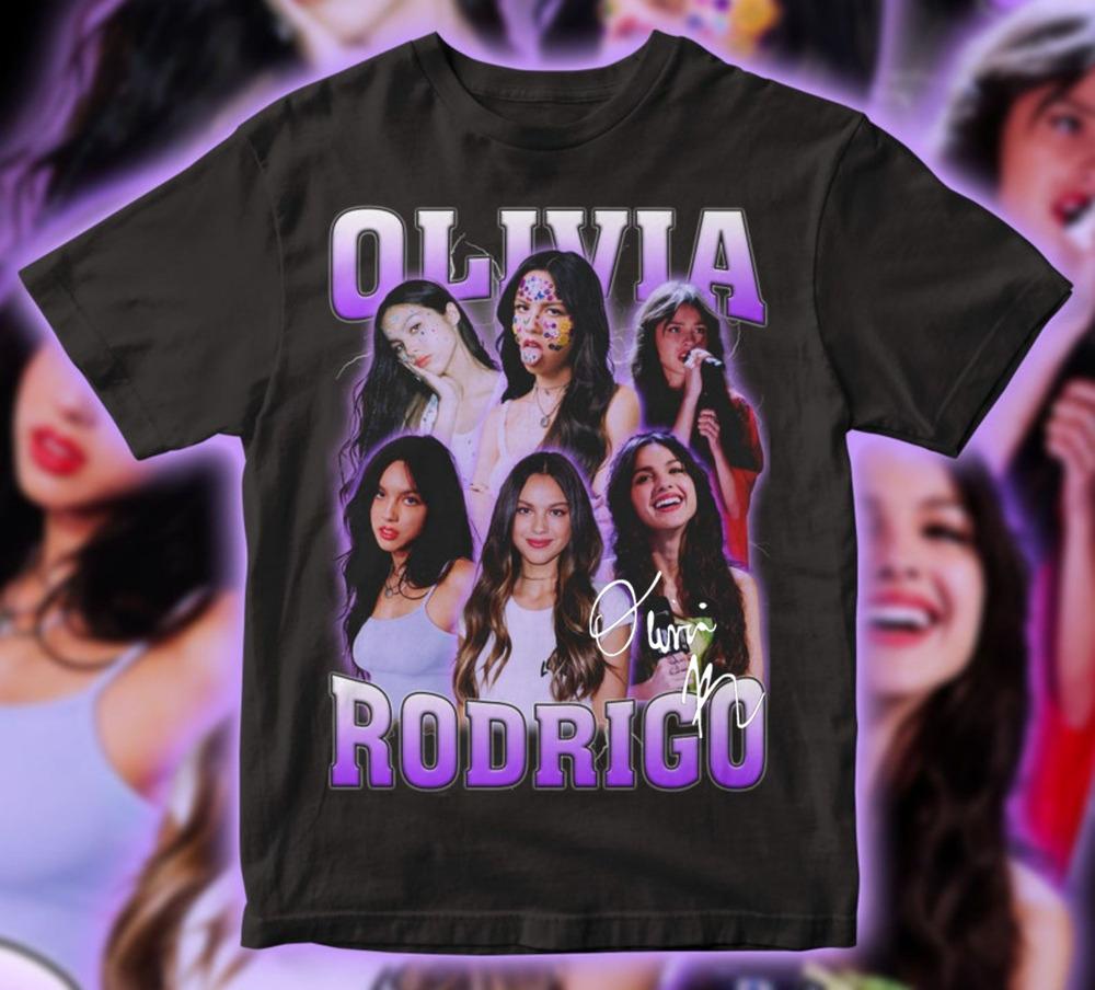 

Коллекция Оливия Родриго Подарок для фаната Черная футболка Унисекс футболка XL