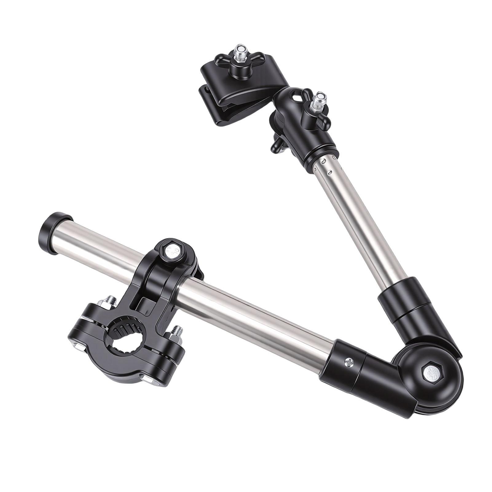 Bicycle Umbrella Holder Shockproof Bicycle Umbrella Attachment Handle Bar Holder for Electric Bikes Strollers Scooters