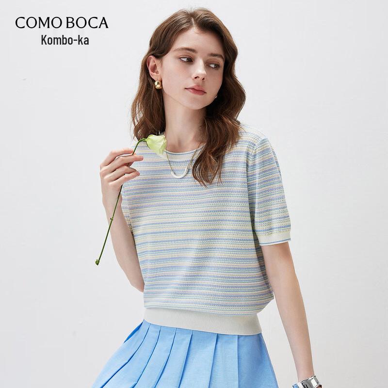 Komborca 2026 S/S Women s Short Sleeve Knit T-Shirt 2XL