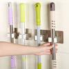 Wall Mounted Mop Organizer Holder Brush  Hanger Storage Rack Kitchen Tool