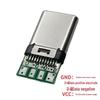 USB 3.1 Type-C Male To Female Connector with Dual-Sided Insertion for DIY Data Cable and Mobile Repair