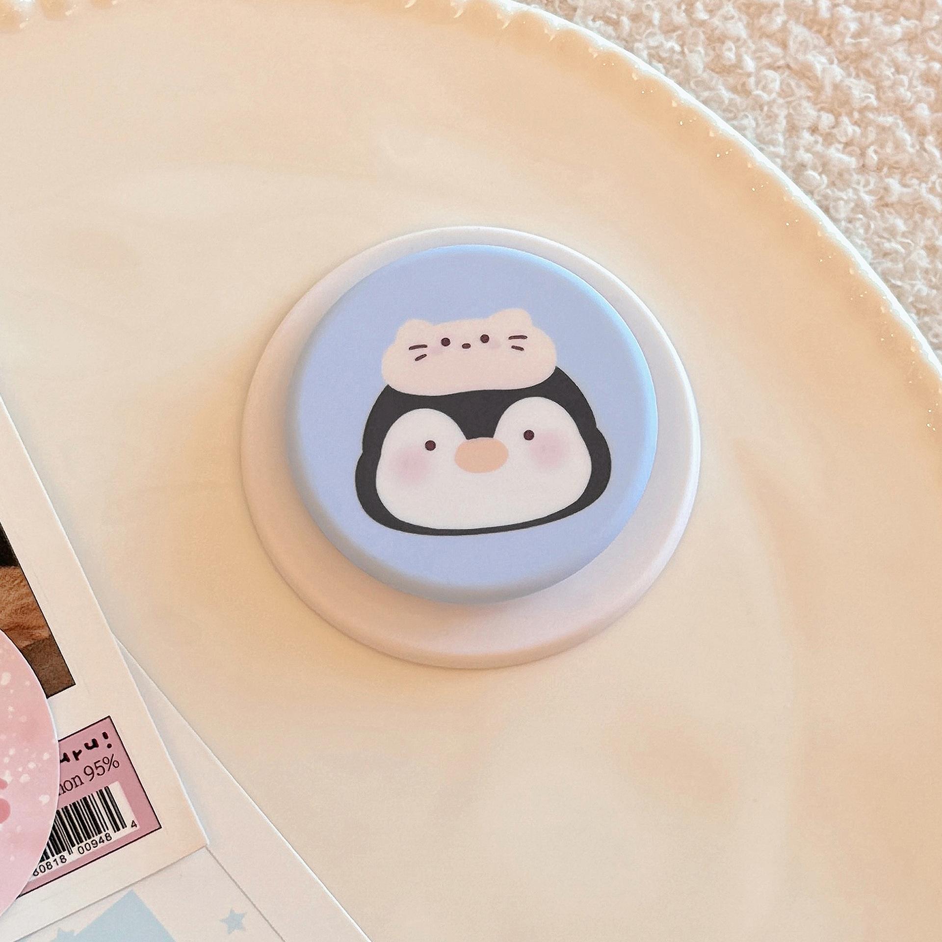 

Мультяшный держатель для мобильного телефона в виде животного, складной и выдвижной держатель для мобильного телефона One Size