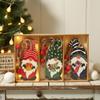 Hand-Painted Forest Man Wooden Ornaments - Cute Christmas Decorations & Gifts