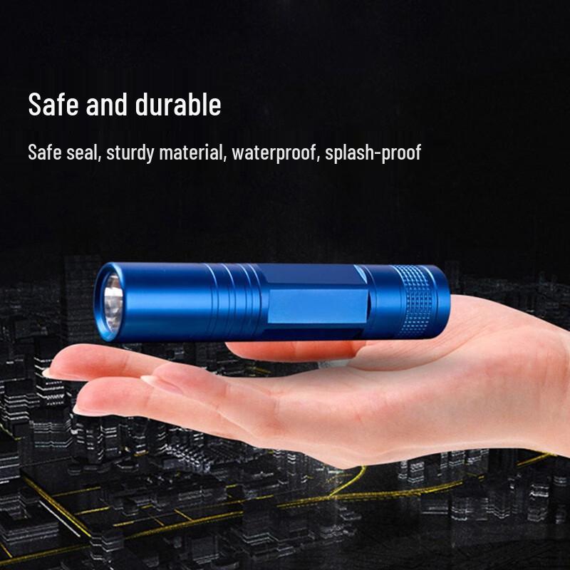 Borvonic High-Brightness Portable Splash-Proof Flashlight