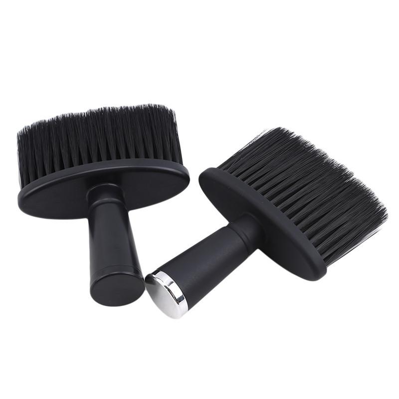Soft Hair Brush Neck Face Duster Hairdressing Hair Cutting Cleaning Brush for Barber Salon Hairdressing Styling Barber Tools