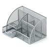 Multifunctional Creative Metal Pen Holder - Desktop Storage Box for Office Supplies