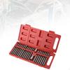40Pcs Hex Star Spline Sockets Bit Kit 1/2” 3/8"Drive Adapter Easy To Use with Storage Box for