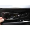 For BMW 2 Series Touring 15-2019 ABS Carbon Fiber Interior Door Bowl Cover Trim