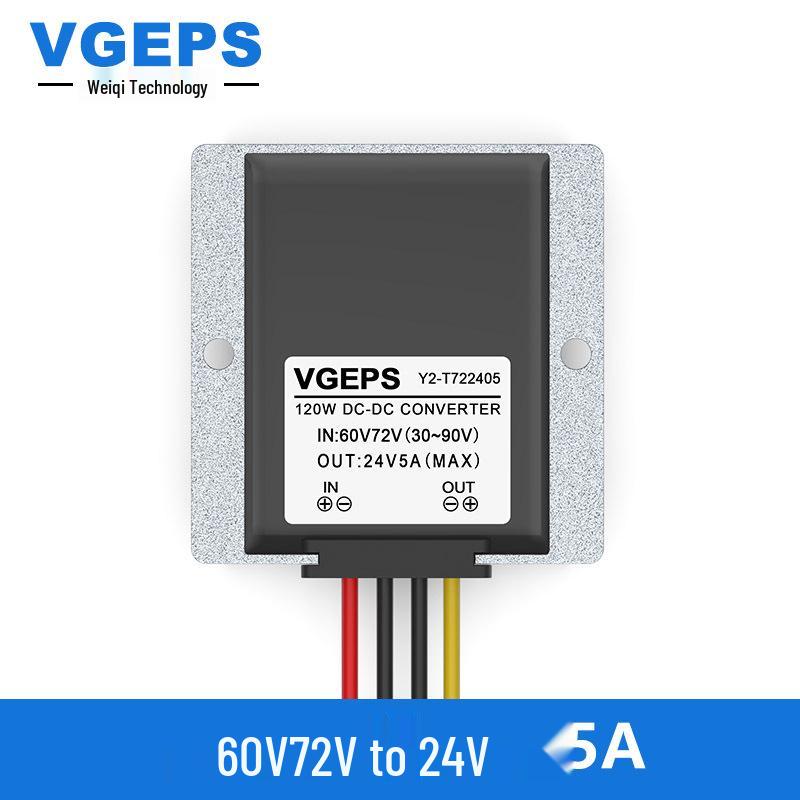 30-90V to 24V DC Car Voltage Regulator Step-Down Converter Module