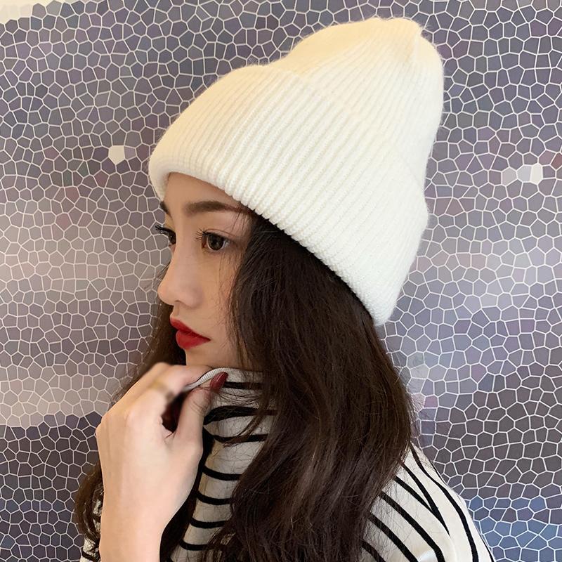 Dámské Zimní Candy Barva Ležérní Čepice Beanie Měkká Hřejivá Háčkování Čepice Lebka Kabel Pletená Venkovní čepice Čepice