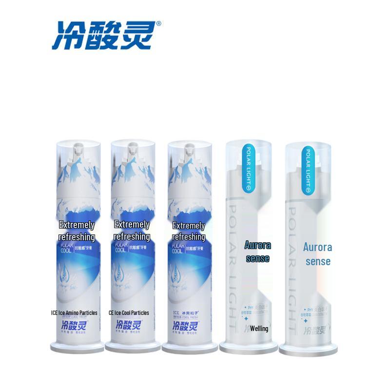 Leng Suan Ling Extreme Cool & Aurora Sensation Toothpaste Set