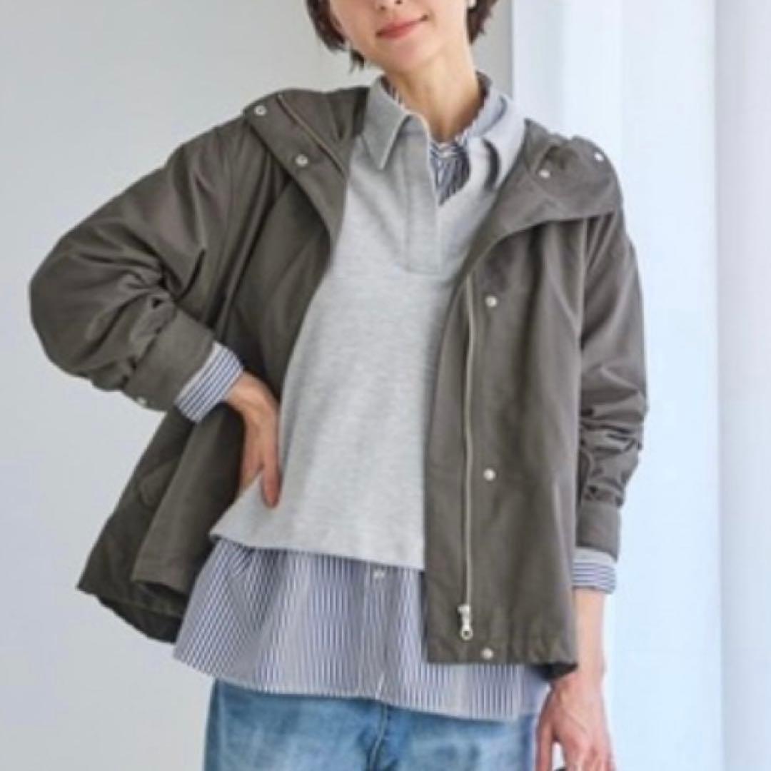 ROPE PICNIC Basic Mountain Parka Charcoal