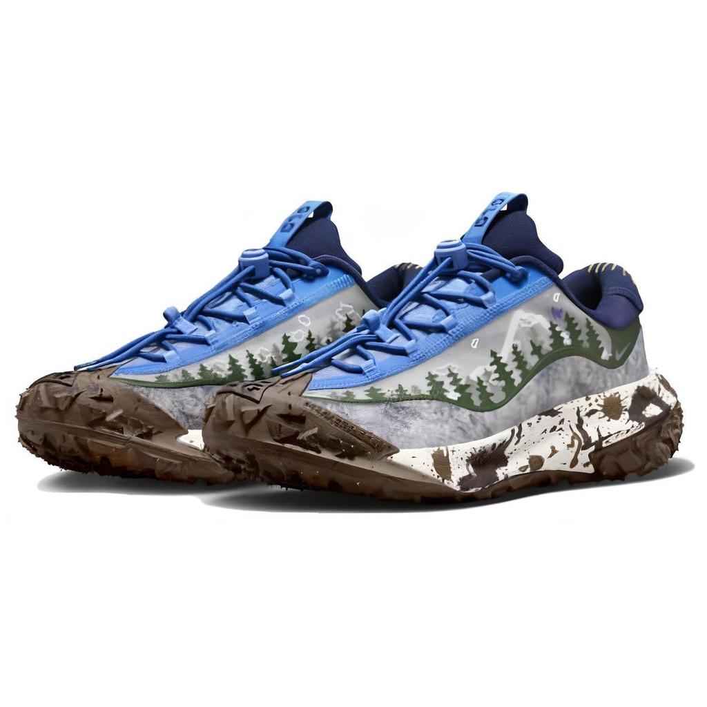 Nike ACG Mountain Fly 2 Low Doernbecher XIX Unisex Sneakers Blue Multi-Color FZ3024-919