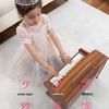 Children's 25-Key Wooden Electric Piano for Beginners - Portable and Educational