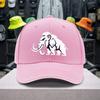pc pcs Mammoth Print Duckbill Cap  Adjustable Unisex Baseball Hat Suitable for Sports Outdoor Casual Wear  Lightweight Mam