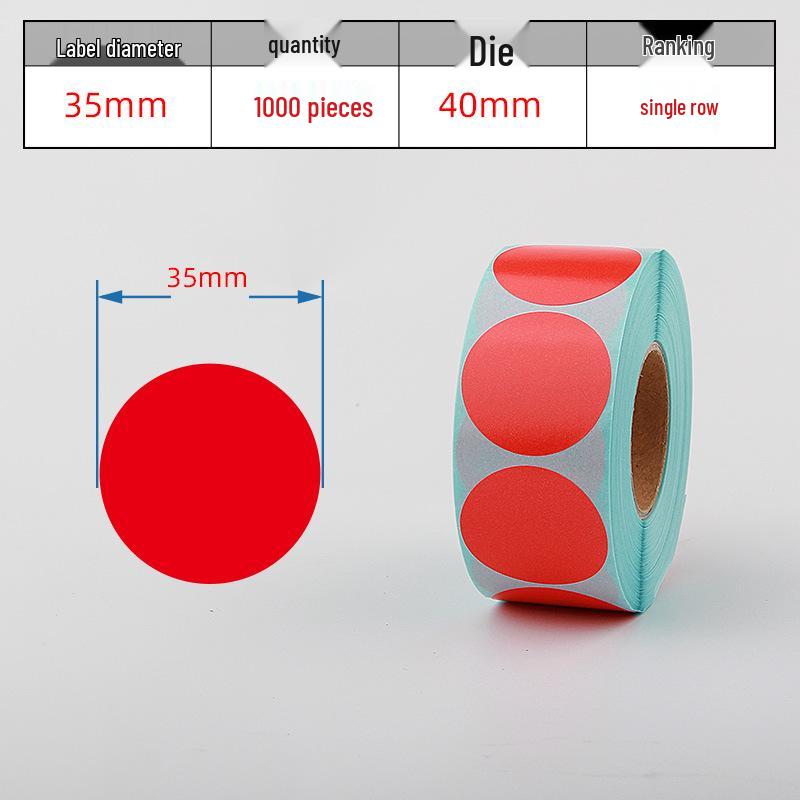 Waterproof Adhesive Thermal Barcode Stickers - Various Sizes