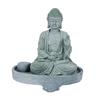 Buddha Incense Holder Figurine Zen Stand Craft Ornament for Shelf Tabletop Living