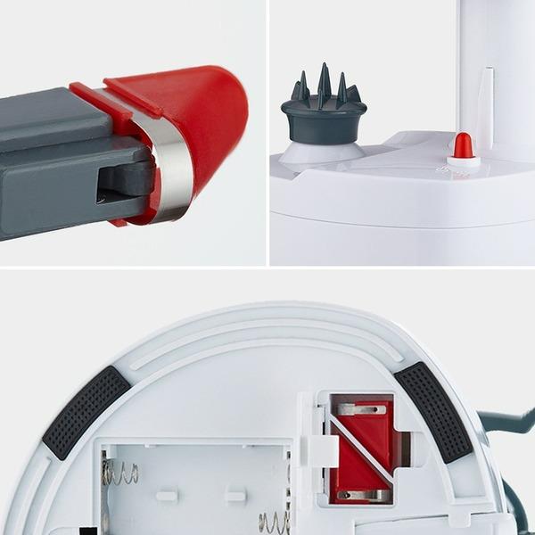 Electric Apple Peeler Cutter Slicer Fruit Potato Peeler Automatic Battery Operated Machine Easy-to-use Kitchen Tool Utensil