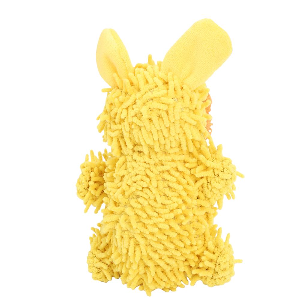 Squeaky Dog Toy Soft Comfortable Chewable Interactive Plush Animal Toy for Home Outdoor
