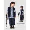 Right European Style Boys' Arctic Velvet Vest 2025 Winter New Children's Clothing Baby Winter Fleece-Lined Top