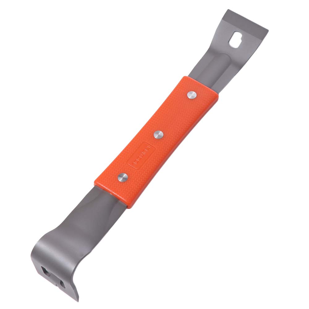 

Stainless Steel Pry Bar with M4-M6 Hexagon Anti Slip Nut Bar Nail Remover Rubber Handle Angle Head Nail Puller Hand Tool рожевий колір золота
