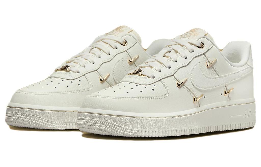 Nike Air Force 1 '07 Lx Cn Sail Gold Mini Swooshes Women's FV3654-111