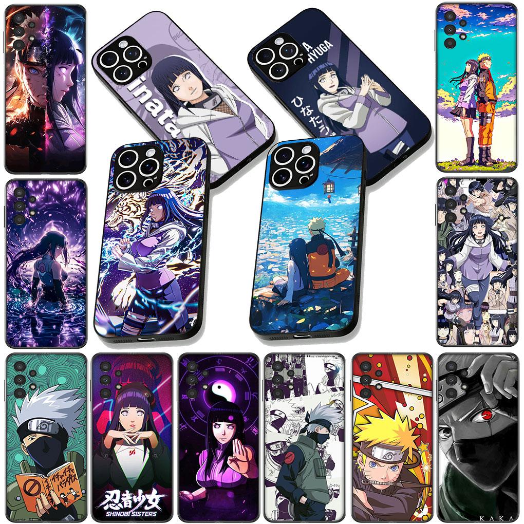 Soft Cover for Apple iPhone 17 16 14 15 Pro Max Plus 15+ 16E XR ProMax Air + Coque Phone Case Hinata Hyuga Kakashi Narutos