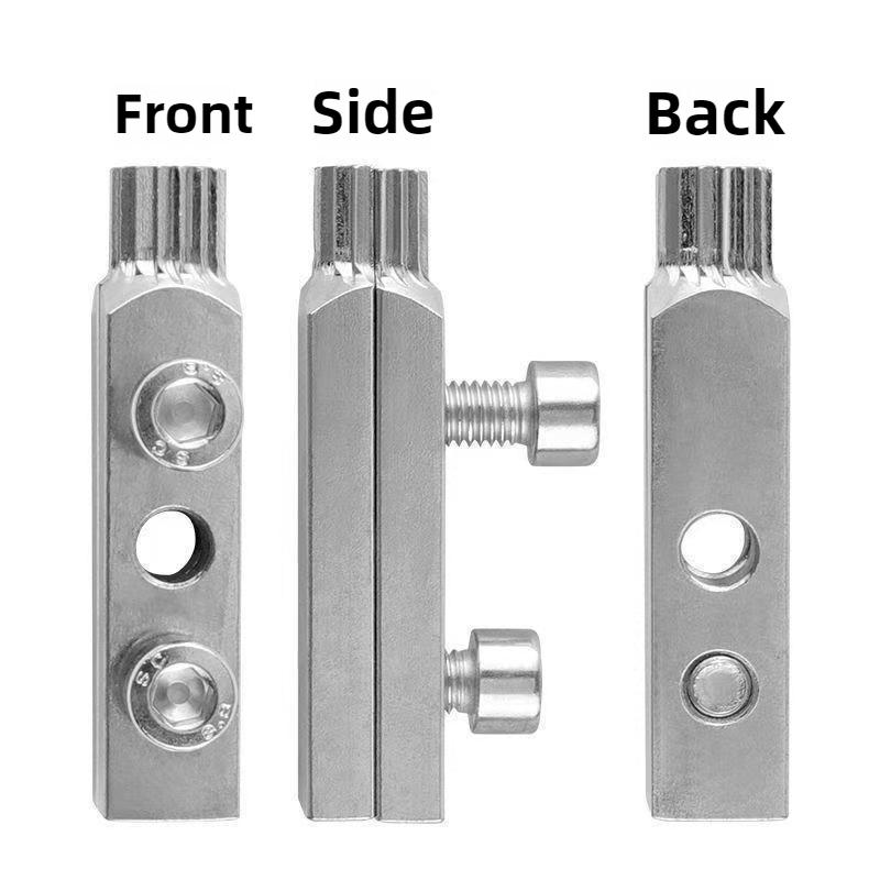 4/6 Point Faucet Angle Valve Broken Wire Extractor Tap Reverse Wire Water Pipe Broken Pipe Head Screw Extraction Removal Tools