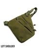 Multifunctional Concealed Storage Gun Bag Holster Men's Left Right Nylon Shoulder Bag Anti-theft Bag Chest Bag Hunting