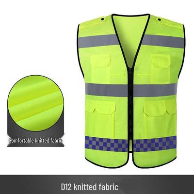 High-Visibility Reflective Safety Vest