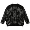 Unisex svetr Rose Eye Scorpion s roztrhaným pulovrem
