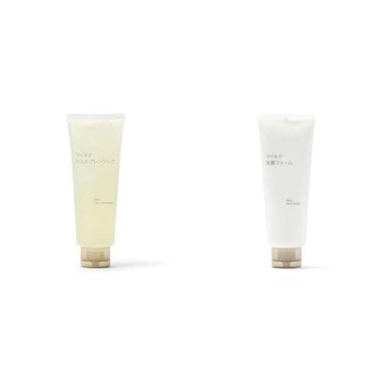 

MUJI Мягкий очищающий гель (Большой размер) + Пенка для умывания, каждая по 220 г