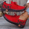 Sneakers Women Breathable Mesh Casual Mom Shoes Women Lightweight Non Slip Knitted Flats Woman Comfortable Running Sports Shoes