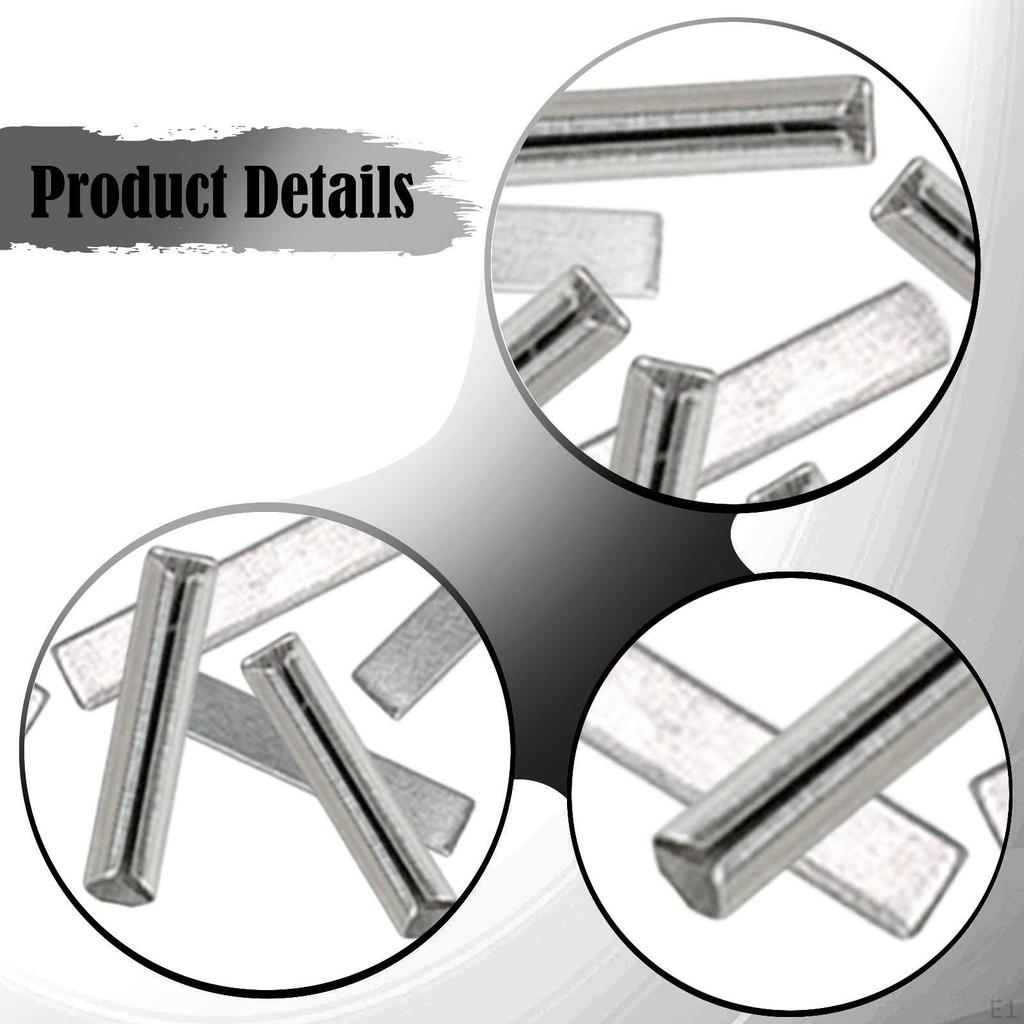 10 Pieces Model Train Rail Joiners Replace Missing Fishplates Track Connecting Replacement