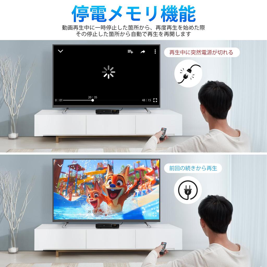 DVD-Player für 1080P Regionswiedergabe CPRM Spielt aufgenommene terrestrische digitale Inhalte USB Erweitert Unterstützt verschiedene Disc-Typen Enthält AV und HDMI Fernbedienung