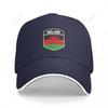 Multifunction Malawi Flag Shield Sandwich Baseball Cap Unisex Sports Casual Caps Golf Hat Fishing Outdoors