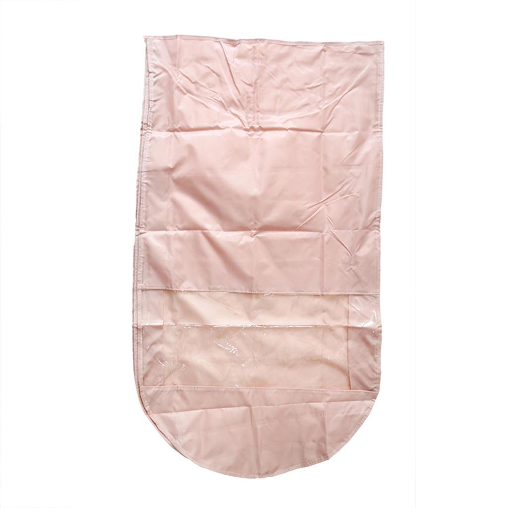 Space Saving Garment Bag with Compression Zipper for Hanging Clothes Closet Organizers Dust Cover Clothes Bag for Down Coat