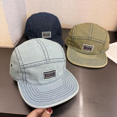 A Niche Retro Cowboy Flat Brimmed Baseball Cap That Is Versatile For Both Men And Women In Vintage And Street Hip-Hop Styles