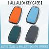 Styling Mouldings 3/4 Button Zinc Alloy Key Fob Cover Case For 2019 2020 Mercedes-Benz A220 E63S AMG E-Class GLE 350 4MATIC E300