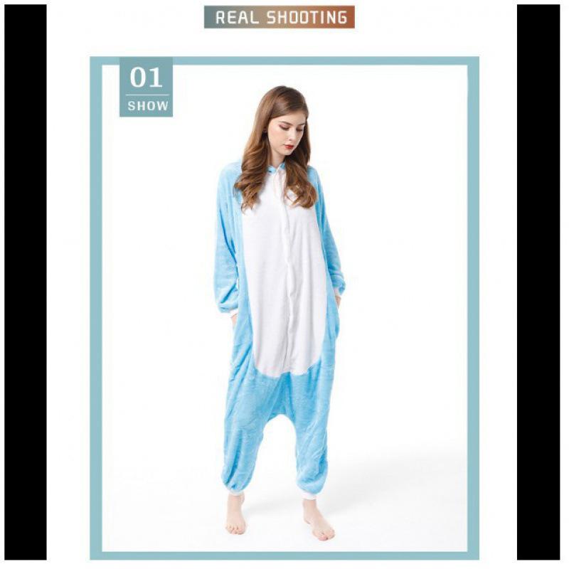 

Унисекс Фланевый Комбинезон Дракон и Динозавр для Осени/Зимы Medium