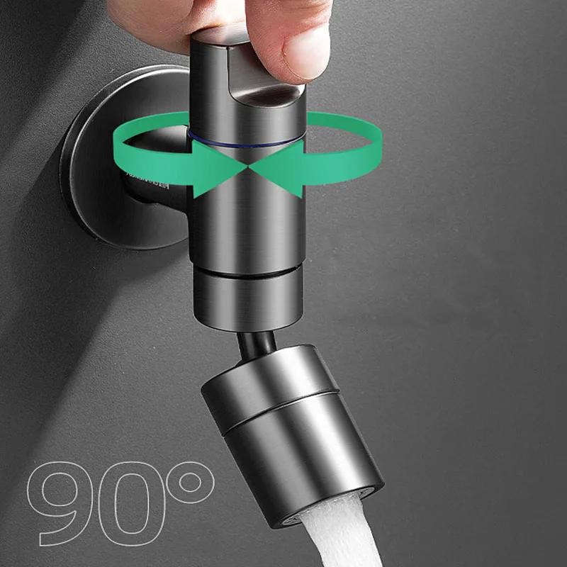 Mop Pool Faucet In-wall Single Cold Water Stainless Steel  Bathroom Cleaning Room Basin Faucet Two Water Outlet Modes