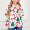 Christmas Day Sweatshirts For Children Boys And Girls Knit Sweater Cute Shirt Fall Crewneck Pullover Tops