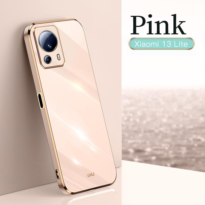 Pro Xiaomi 13 Lite Xiaomi13 Pro Case Měkký silikonový zadní kryt 6D galvanické pouzdro na telefon