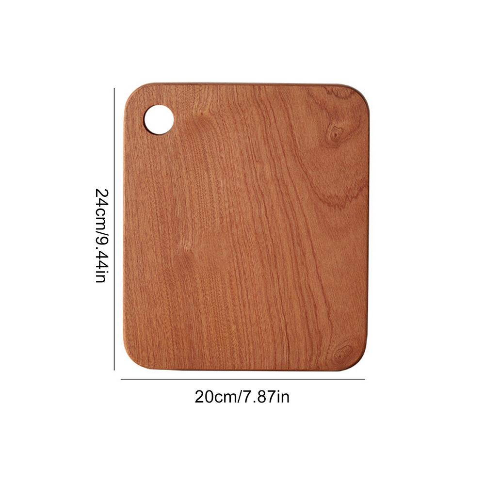 Small Wooden Chopping Blocks Fruit Board Outdoor Camping Portable Fruit Board Multifunctional Cutting Board For Camping